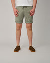 Malibu Tencel Mist Olive Drawstring Shorts