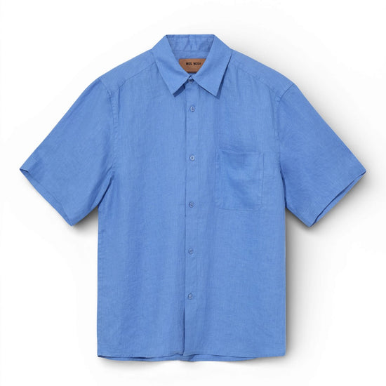 Silver Lake BlueTheo Linen SS Shirt