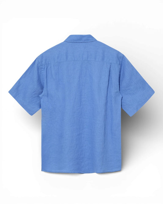 Silver Lake BlueTheo Linen SS Shirt