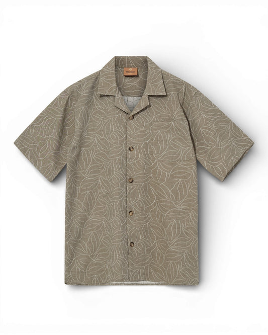 Grape Leaf Marlon Vanese Cuban Shirt