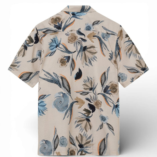 Ecru Joel Haiku Seersucker Shirt