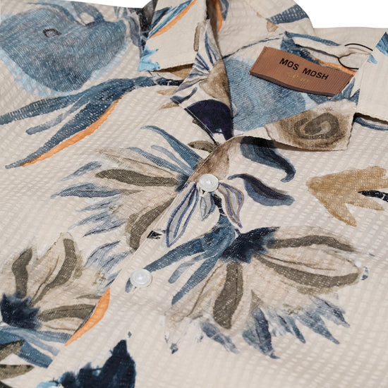 Ecru Joel Haiku Seersucker Shirt
