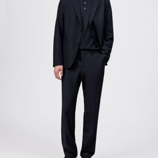 Blue Ajend Regular Fit Trousers