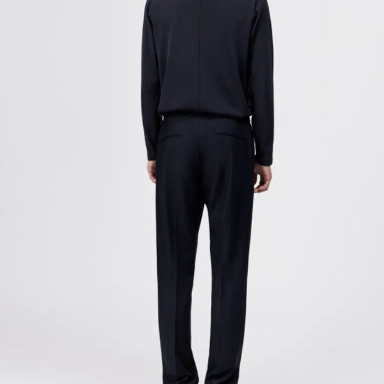 Blue Ajend Regular Fit Trousers