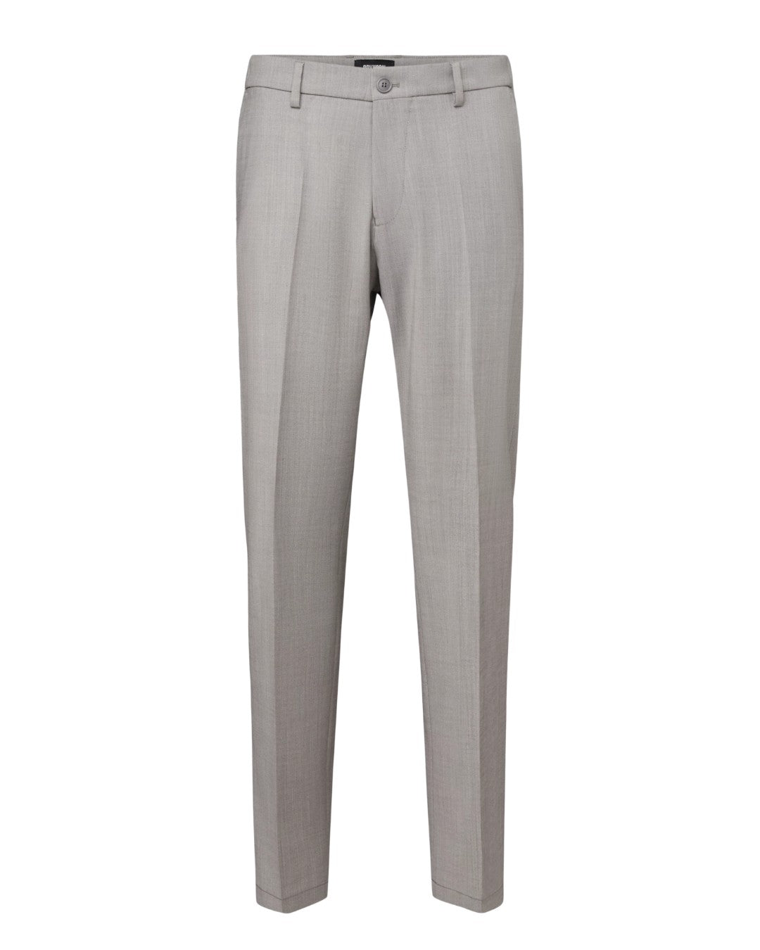 Brown Ajend Regular Fit Trousers