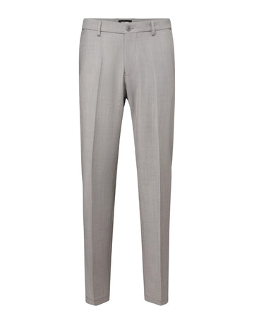 Brown Ajend Regular Fit Trousers