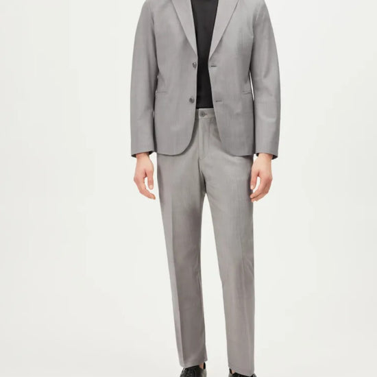 Brown Ajend Regular Fit Trousers