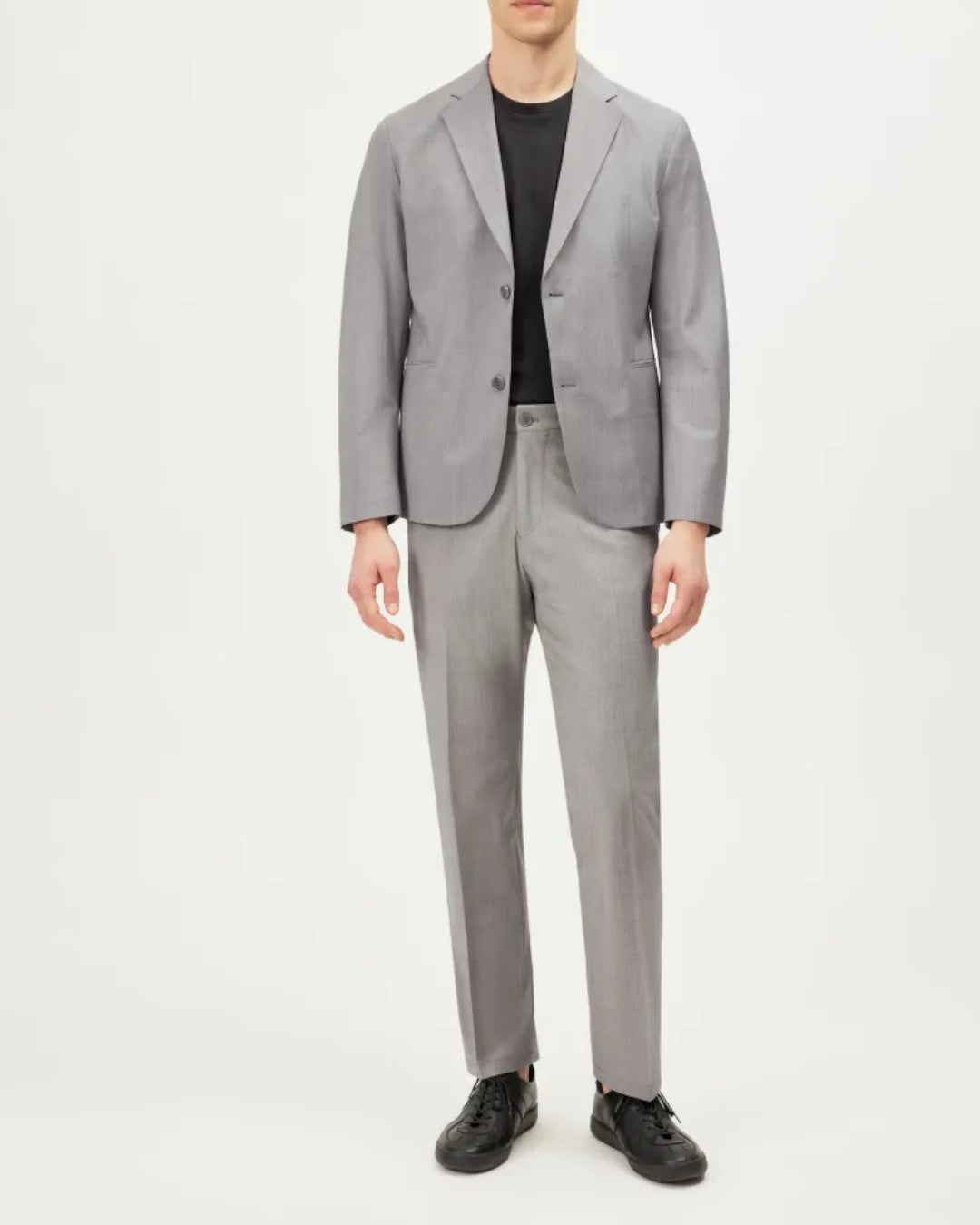 Brown Ajend Regular Fit Trousers