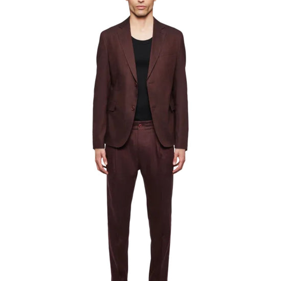 Brown Yames Single Breasted Vest