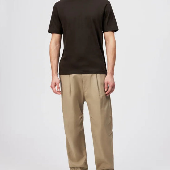 Brown Raphael Cotton T-shirt