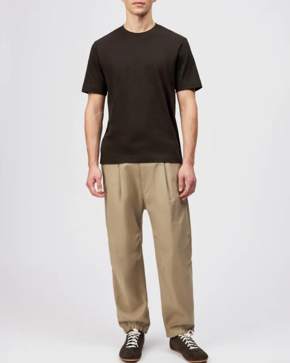 Brown Raphael Cotton T-shirt