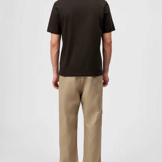Brown Raphael Cotton T-shirt