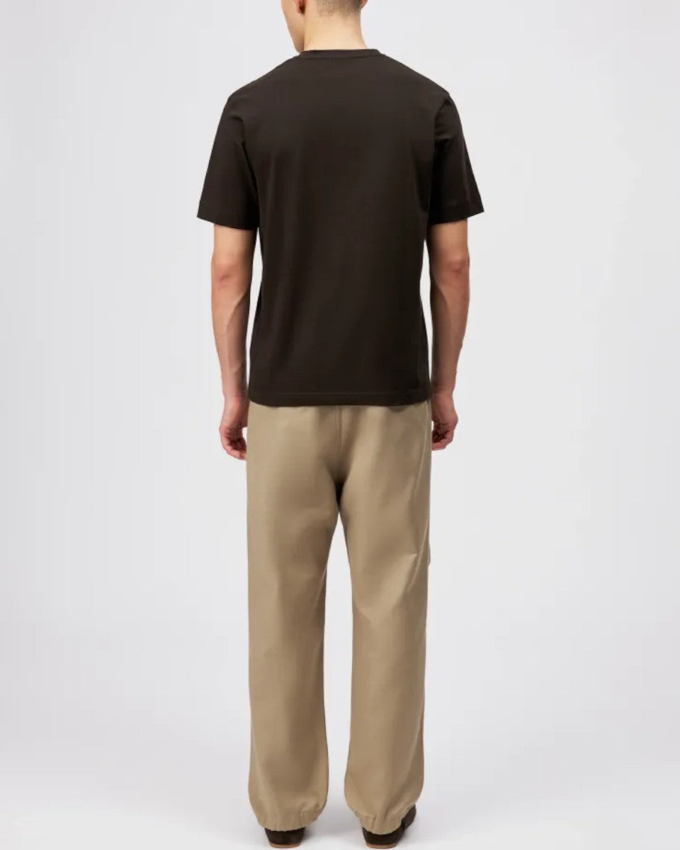 Brown Raphael Cotton T-shirt