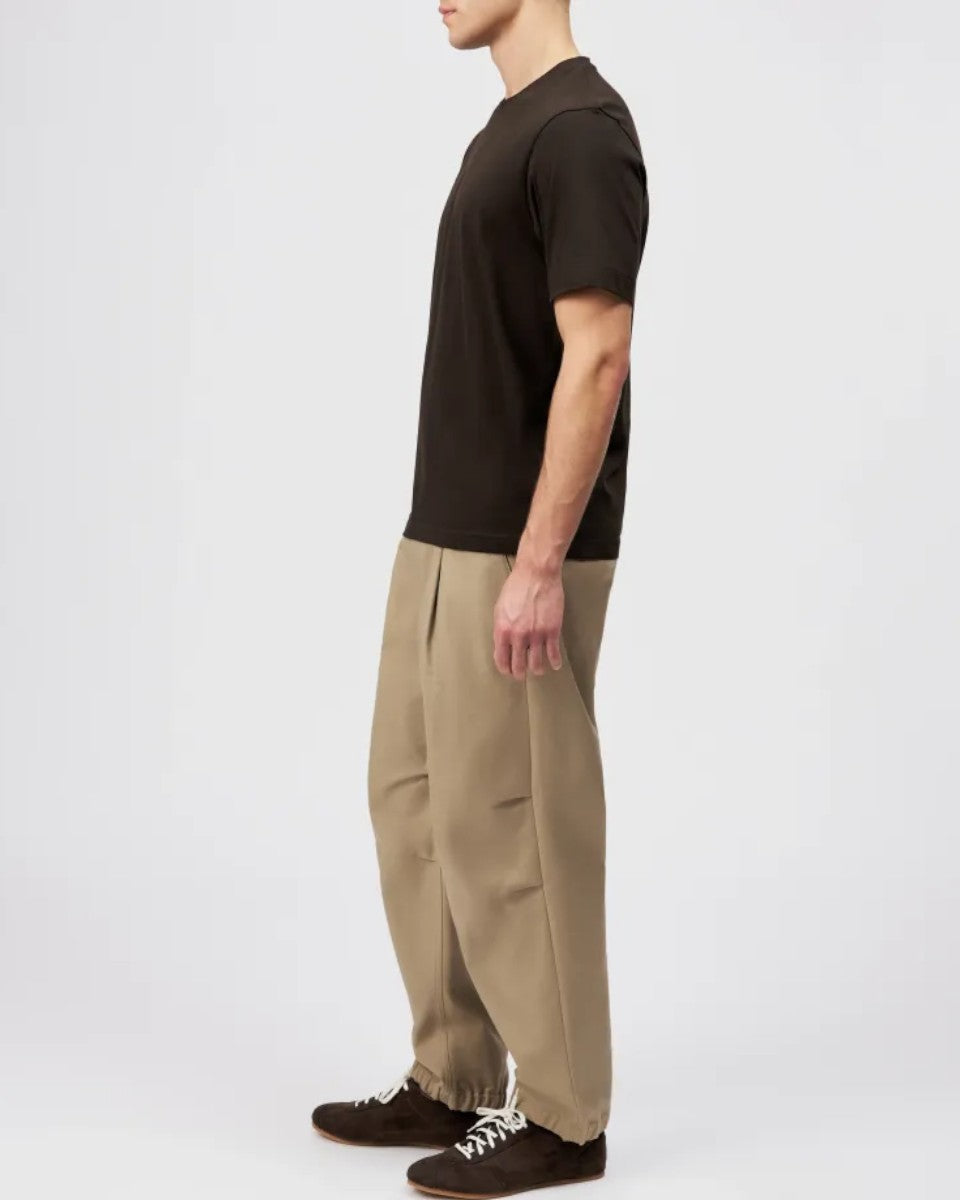 Brown Raphael Cotton T-shirt