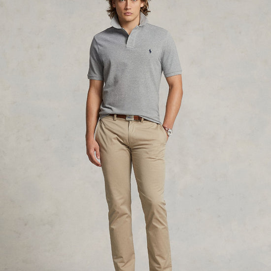 Andover Heather Mesh Polo