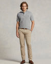 Andover Heather Mesh Polo