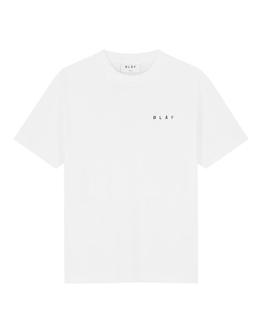 Optical White Taped Easel T-shirt