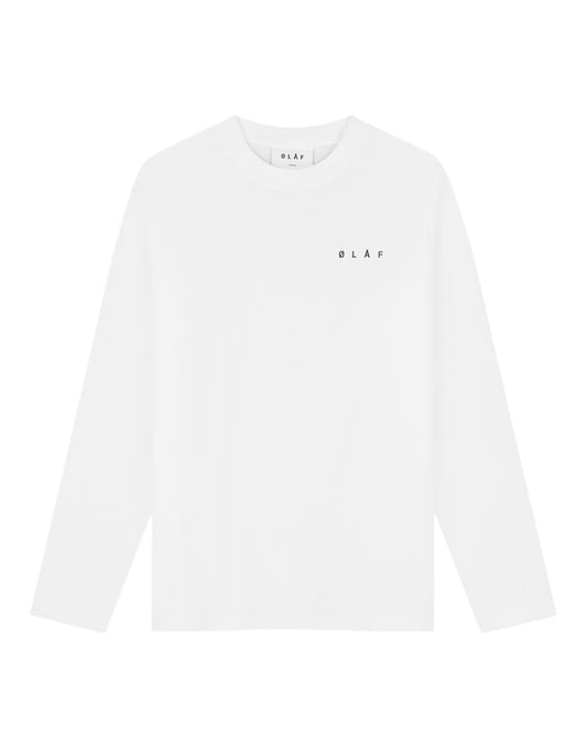 Optical White Tape Palette LS T-shirt