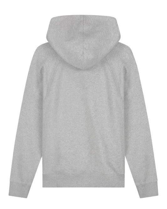 Heather Grey Signature Zip Hoodie