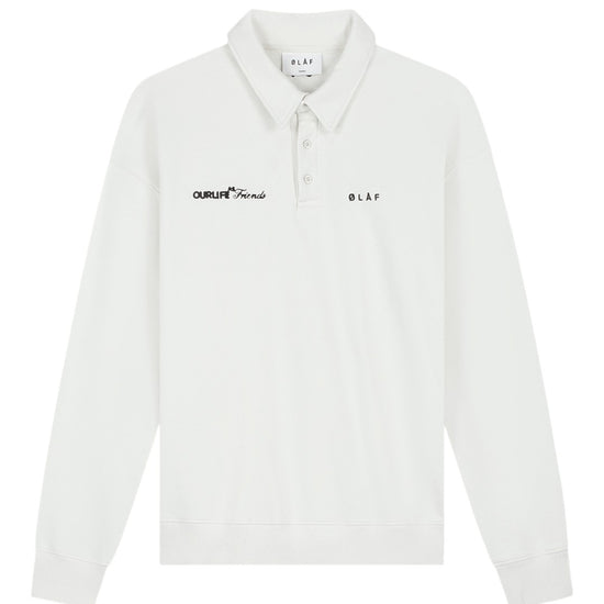Off White Script Friends Oversized Polo