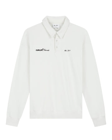 Off White Script Friends Oversized Polo