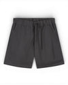 Charcoal Linen Blend Shorts