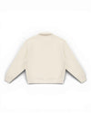 Marshmallow Pre Game Half Zip Sweater