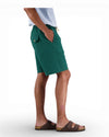 Botanical Green Loquat Cotton Ripstop Drawcord Shorts