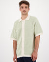 Green Hurrah Cotton 2 Colour Knitted Polo