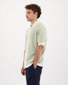 Green Hurrah Cotton 2 Colour Knitted Polo
