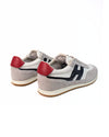 White Blue Grey  H699 Allacciato Sneaker
