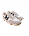 White Blue Grey  H699 Allacciato Sneaker