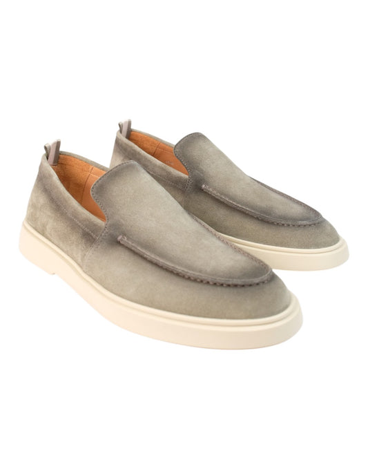 Smoked Green Bones Aero Cachemire Deck Shoes