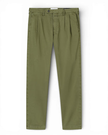 Pine Green Bergen Tapered Fit Trousers