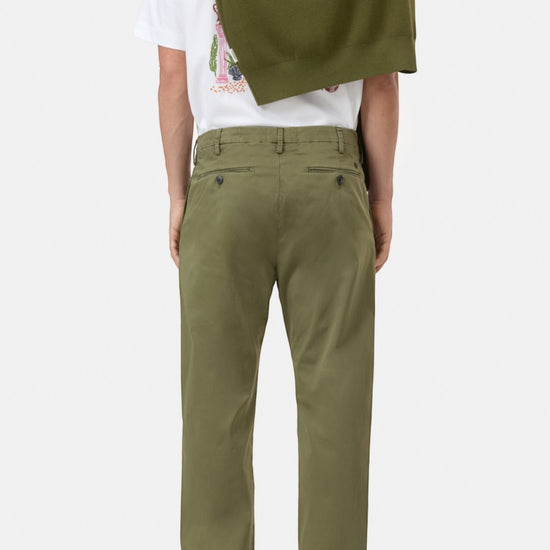 Pine Green Bergen Tapered Fit Trousers