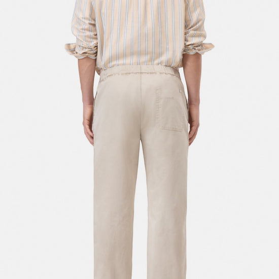 Clay Beige Tropea Relaxed Fit Trousers