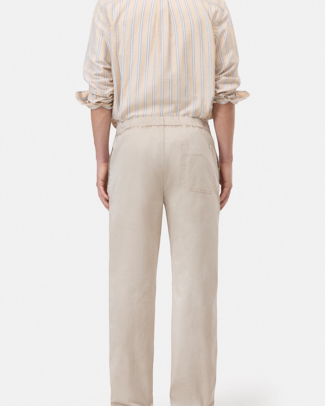 Clay Beige Tropea Relaxed Fit Trousers
