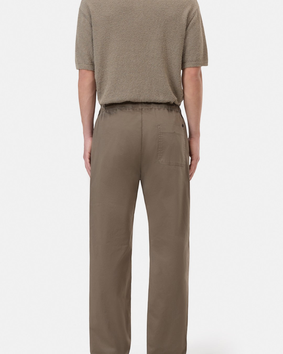 Smokey Grey Tropea Relaxed Fit Trousers