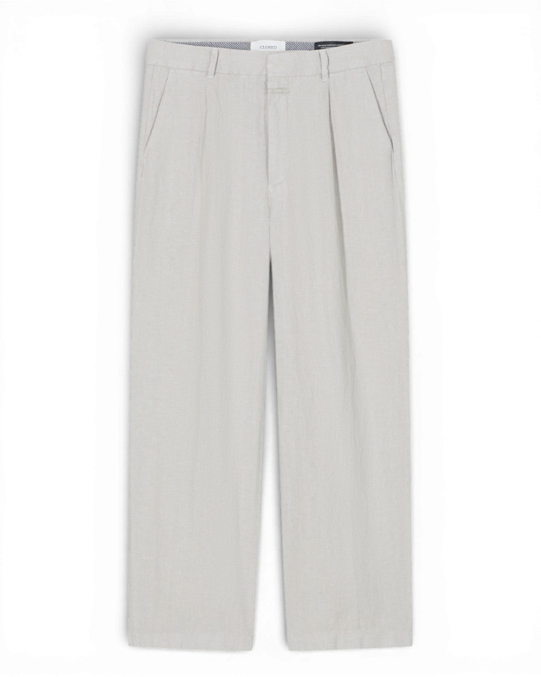 Mud Grey Blomberg Straight Trousers
