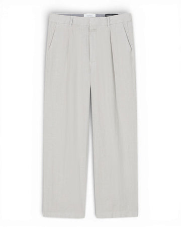 Mud Grey Blomberg Straight Trousers