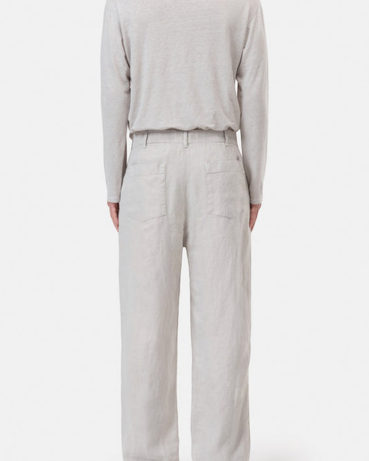 Mud Grey Blomberg Straight Trousers
