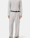 Mud Grey Blomberg Straight Trousers