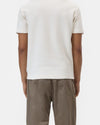 Whipped Cream Half Zip Knitted Polo