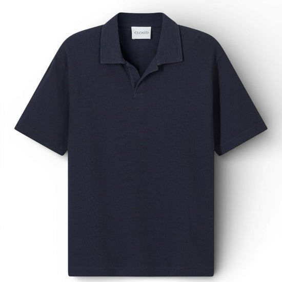 Dark Night Knitted Polo