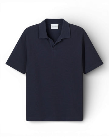Dark Night Knitted Polo
