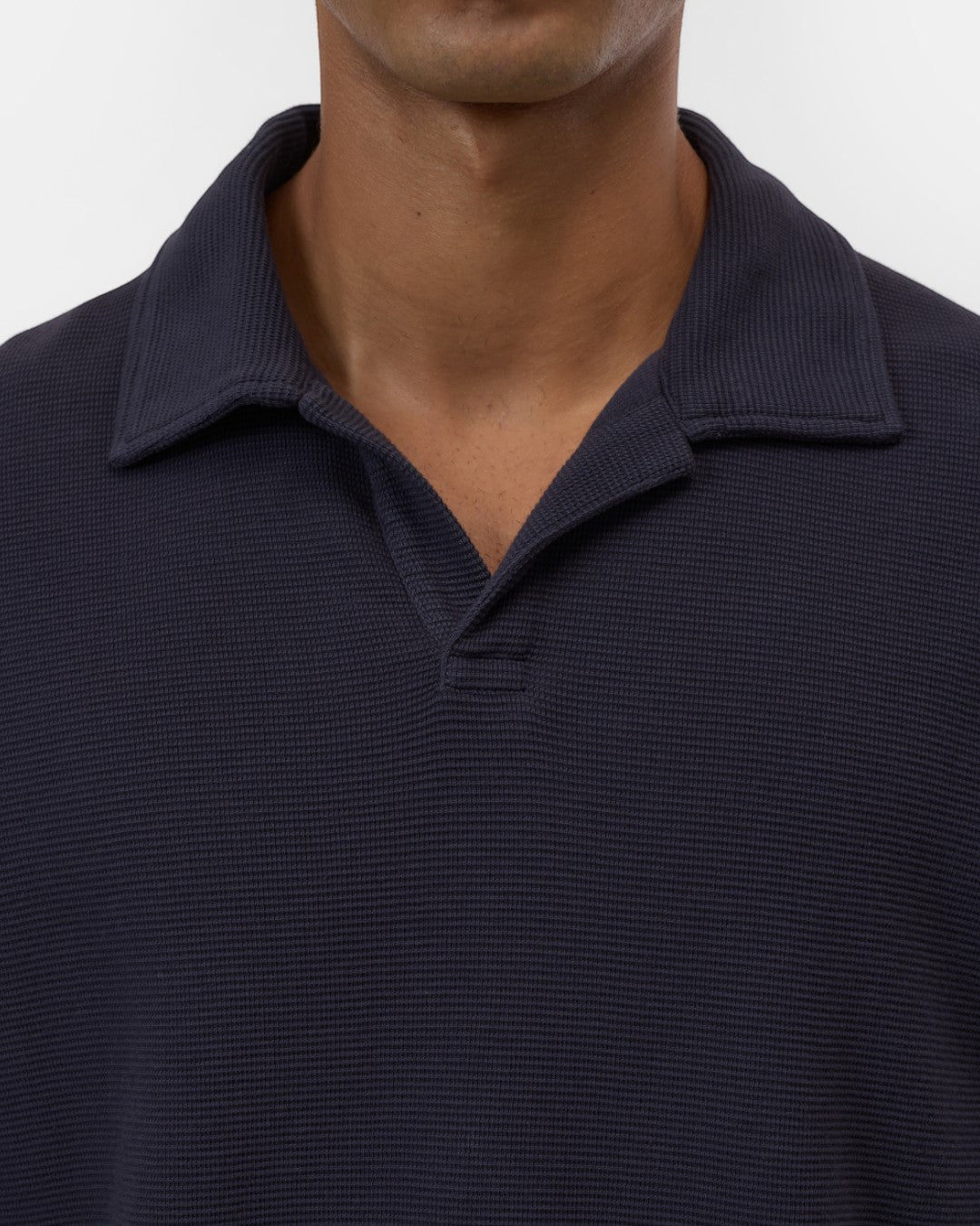 Dark Night Knitted Polo