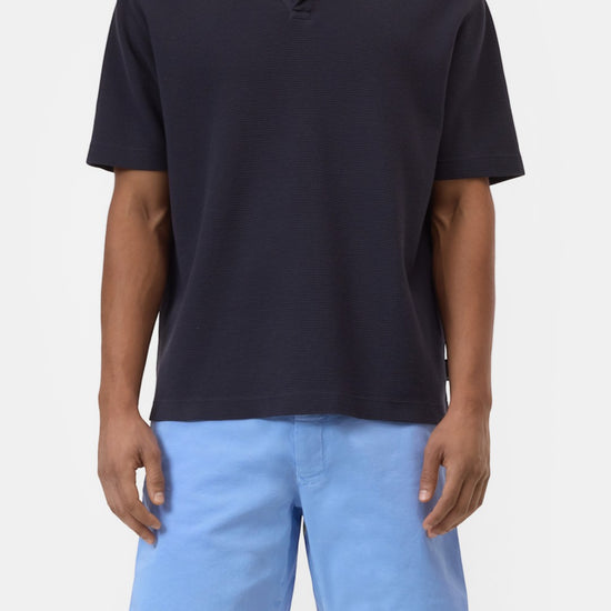 Dark Night Knitted Polo