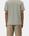 Pine Green Striped T-shirt