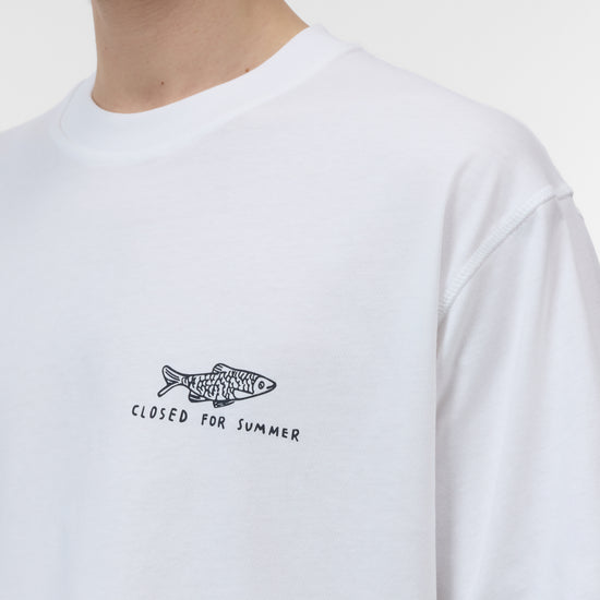 White Printed T-shirt