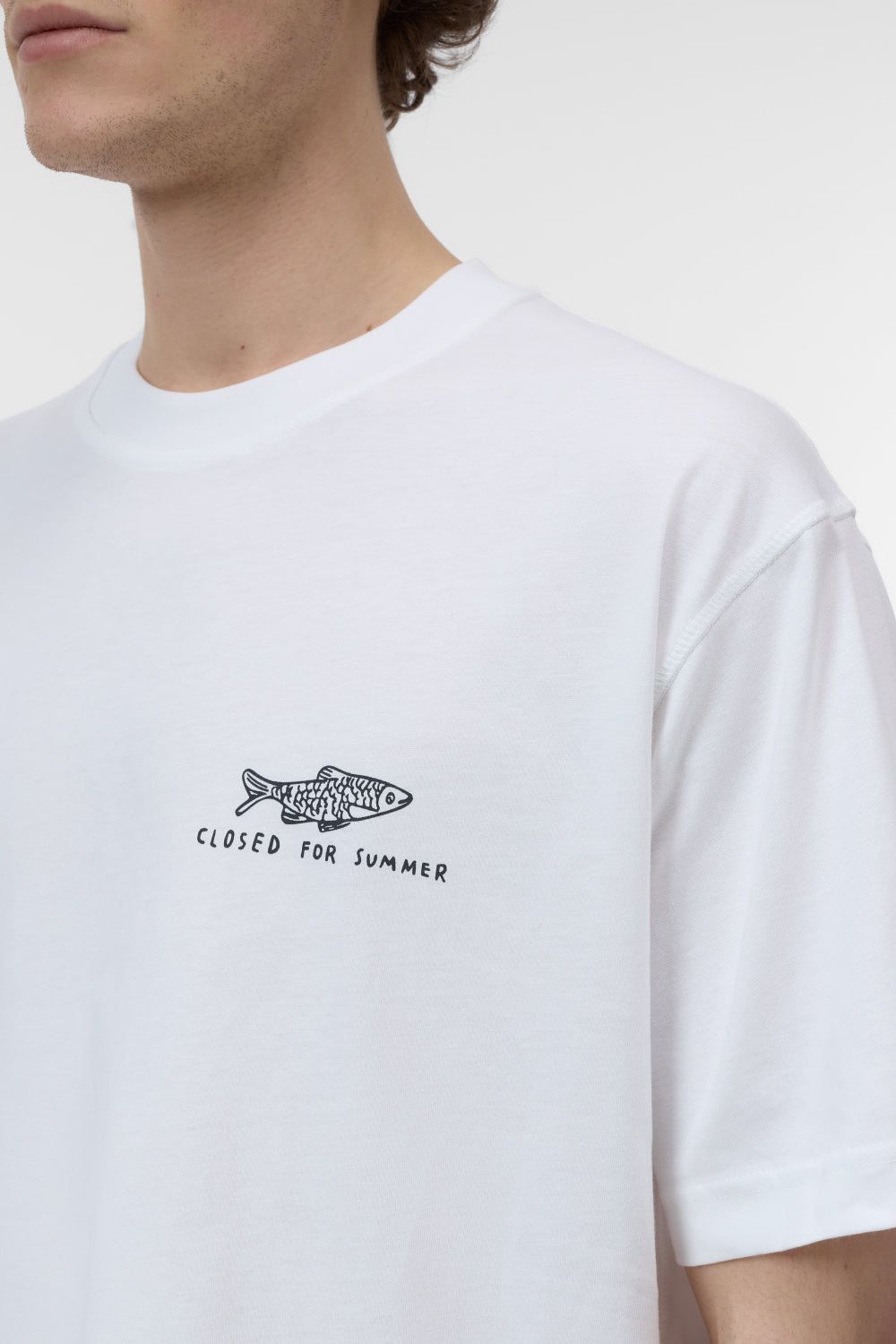 White Printed T-shirt